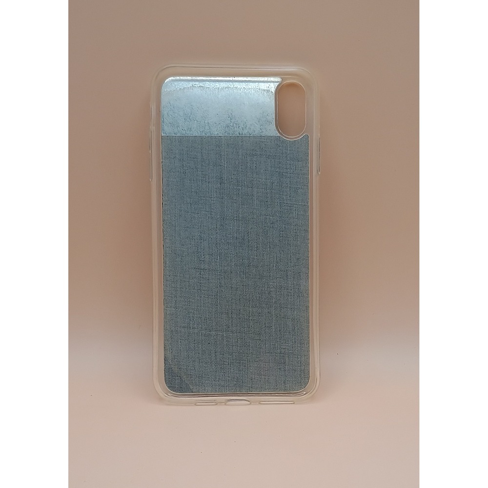 Black Glitter iPhone Case with Built-in Mirror Panel Clear TPU Bumper Sparkly - Picture 2 of 2